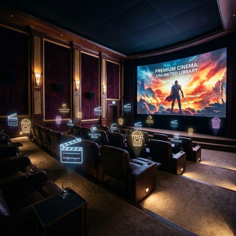 Massive Premium VOD Movie Library